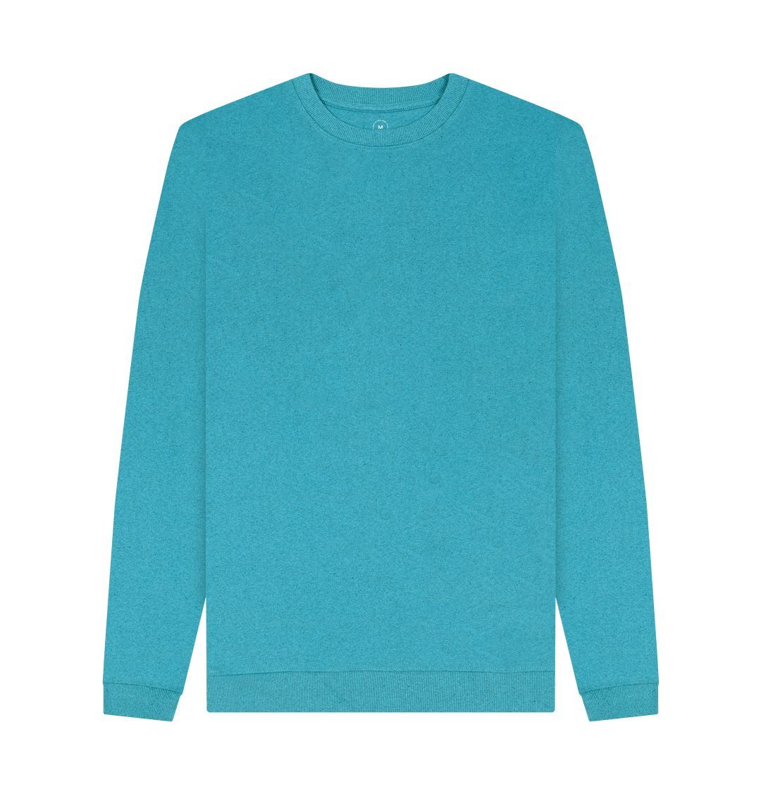 Ocean Blue Men's sustainable essential sweatshirt