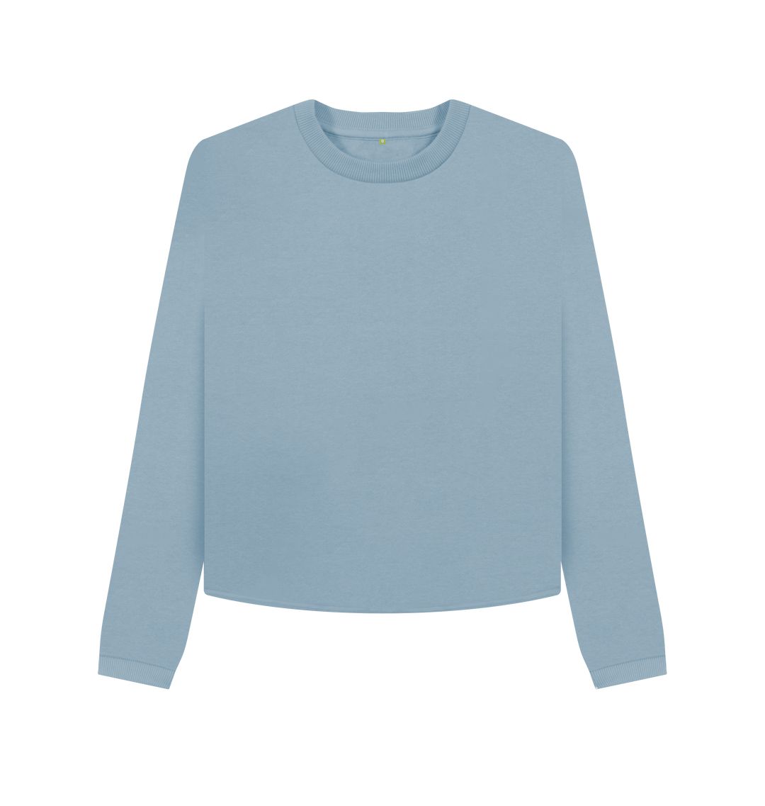 Women's organic cotton boxy jumper