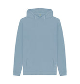 Stone Blue Men's organic cotton hoodie