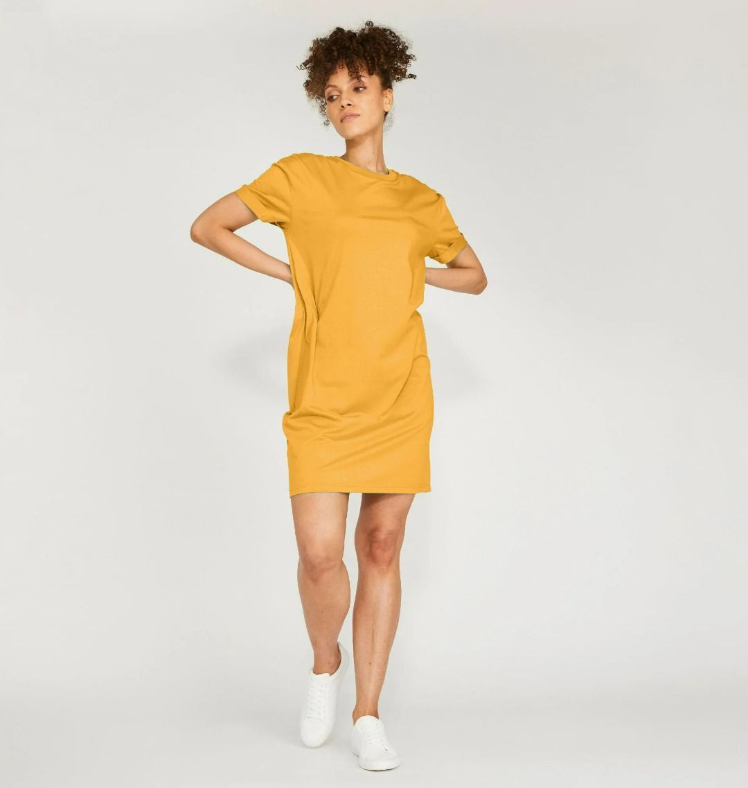 Women's organic cotton t-shirt dress