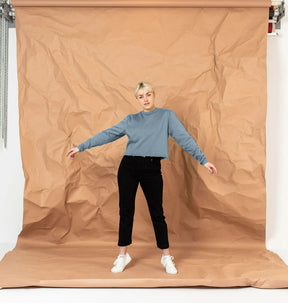 Women's organic cotton boxy jumper