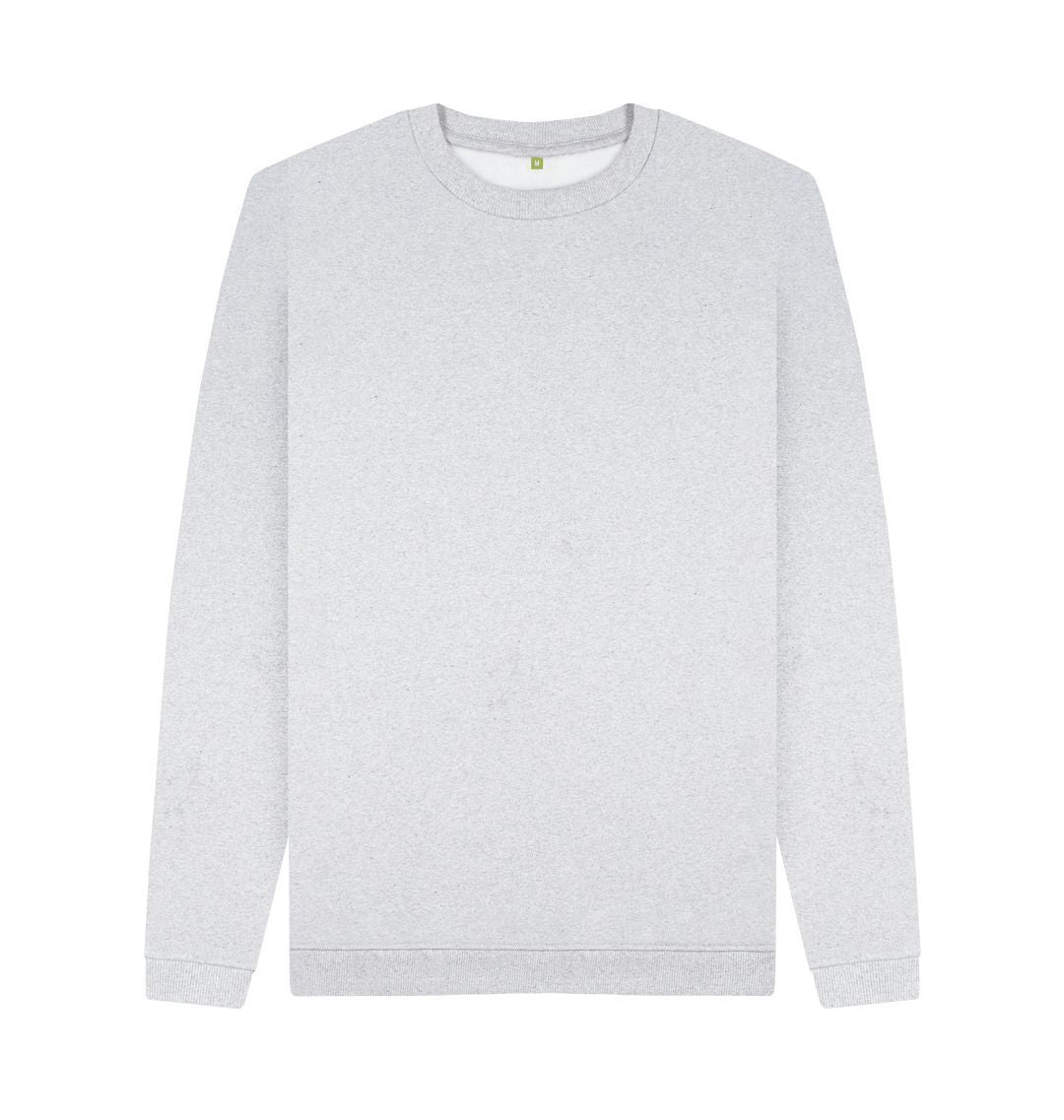 Grey Men's sustainable essential sweater