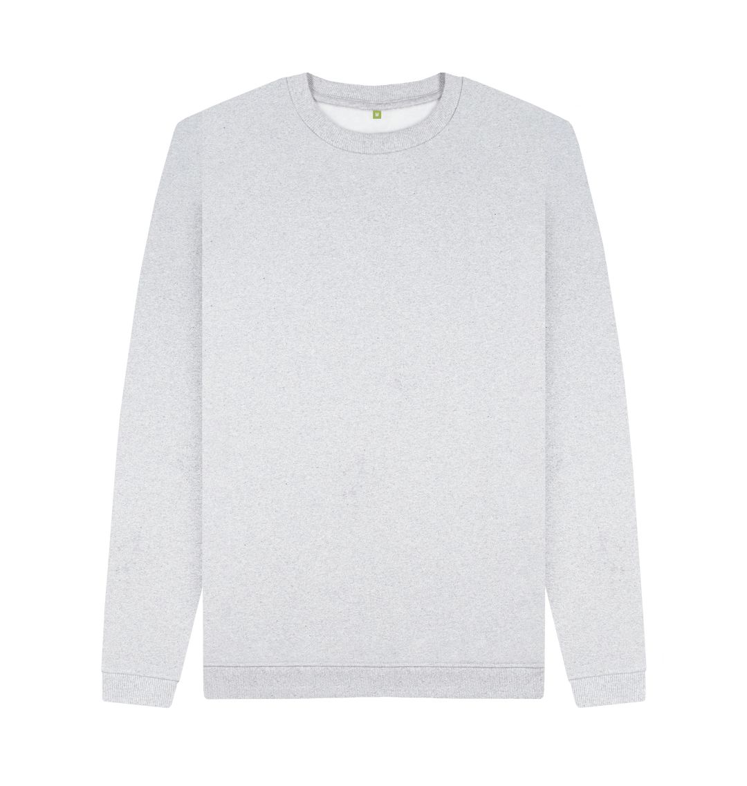 Grey Men's sustainable essential sweatshirt