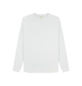 White Women's organic cotton sweater