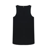 Black Women's organic cotton vest